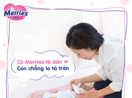 Cách sử dụng bỉm Merries Newborn cho bé một cách nhanh chóng an toàn hiệu quả