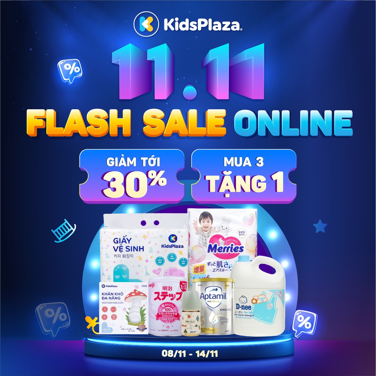 Flash-Sale-ngay-11.11-KidsPlaza-1