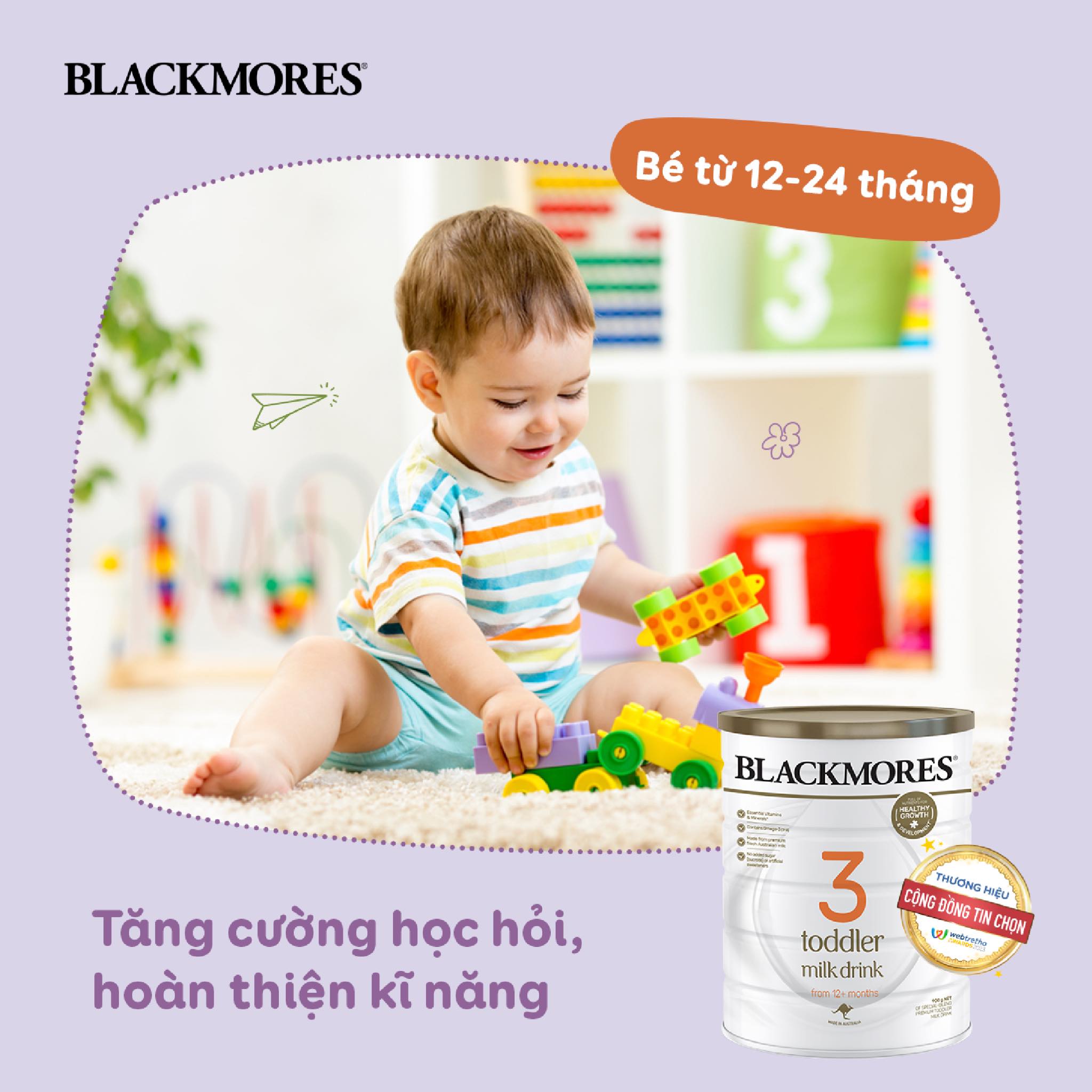 sữa blackmore số 3 dùng cho trẻ mấy tuổi