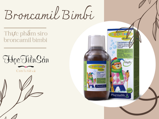 Giúp bé thoát khỏi cơn ho dai dẳng với siro trị ho Broncamil Bimbi thuc-pham-siro-ho-broncamil-bimbi