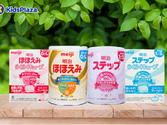 Review sữa Meiji nội địa Nhật mẫu mới cho bé có gì đặc biệt?