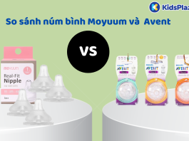 So sánh núm ti Moyuum với núm ti Avent: sự khác biệt về chất lượng