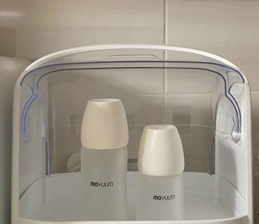 Nên tiệt trùng bình sữa Moyuum bao nhiêu lần mỗi ngày?