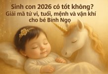 Sinh con 2026 có tốt không? Giải mã tử vi, tuổi, mệnh và vận khí cho bé Bính Ngọ