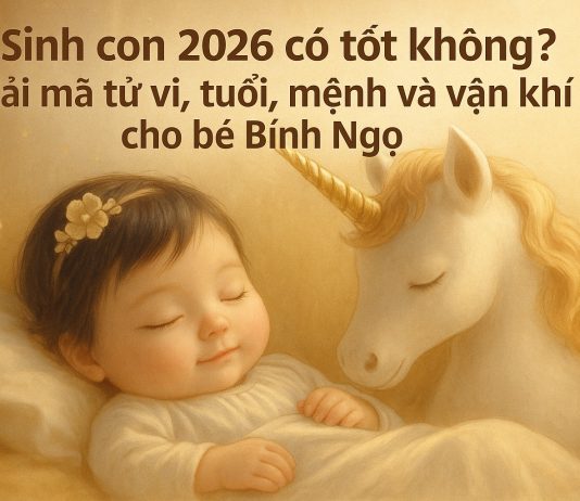Sinh con 2026 có tốt không? Giải mã tử vi, tuổi, mệnh và vận khí cho bé Bính Ngọ